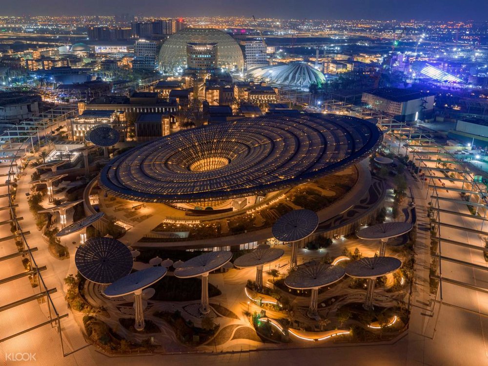 Expo 2020 Dubai has three main districts: Opportunity, Sustainability, and Mobility