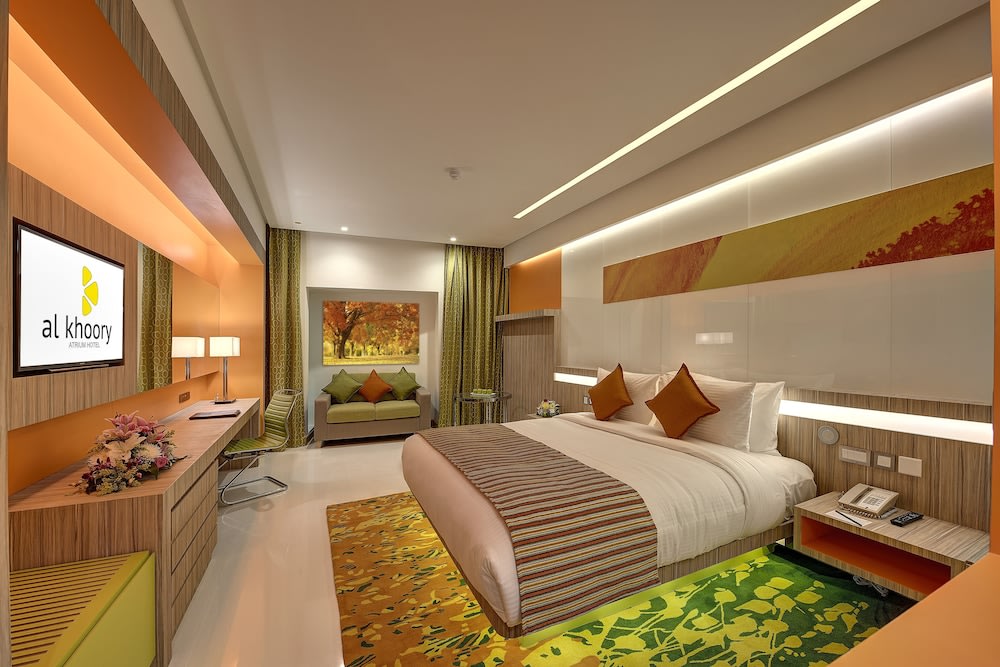 The rooms at Al Khoory are a feast for the eyes!