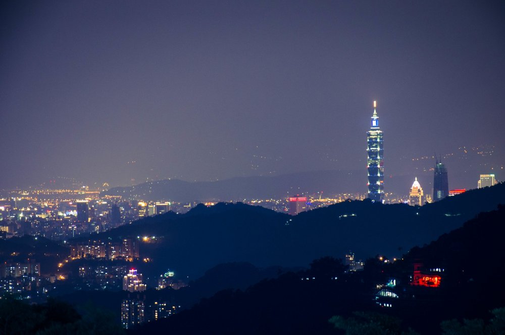 貓空看 101 夜景煙火