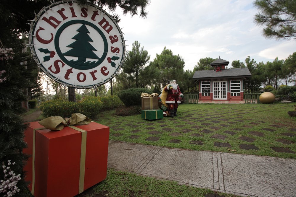 christmas village sign
