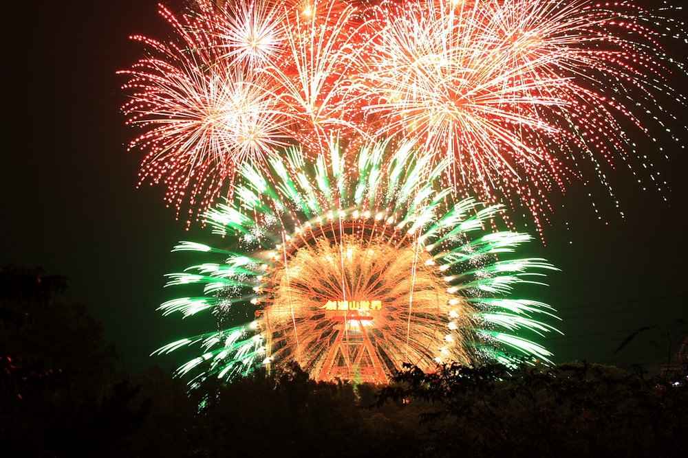 全台跨年活動:劍湖山跨年煙火