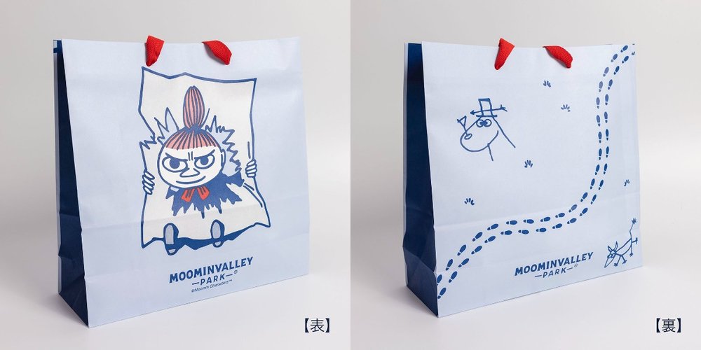 36646 ムーミン　リトルミイ　バッグ　表　裏