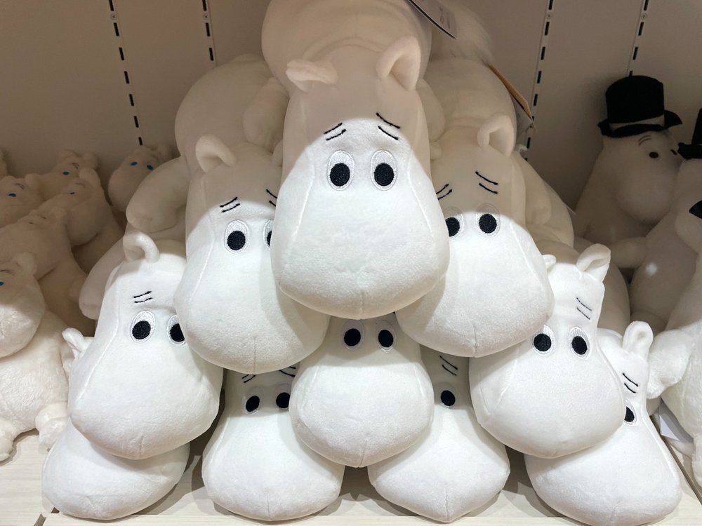 36646　ムーミン　売店  ナーバスムーミン