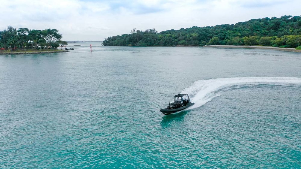RHIB Ride Singapore Southern Islands