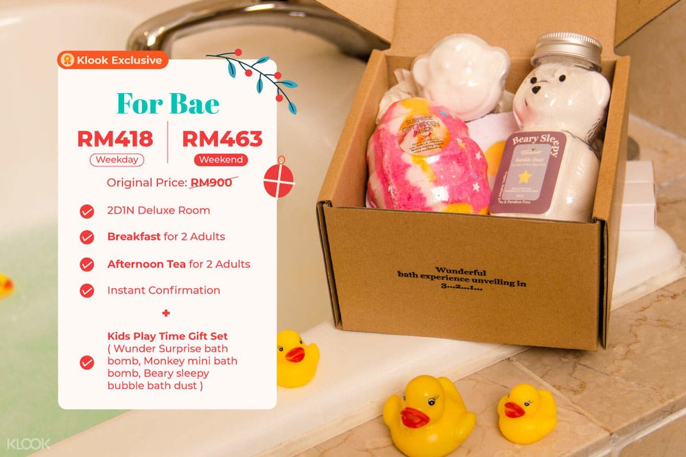 bathcation klook intercontinental kuala lumpur kl staycation