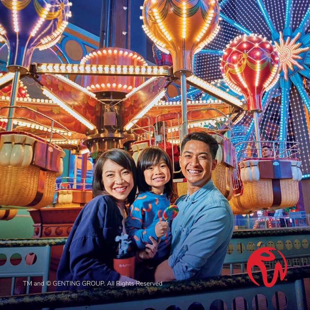 genting skyworlds theme park christmas 2021 winter wonderland