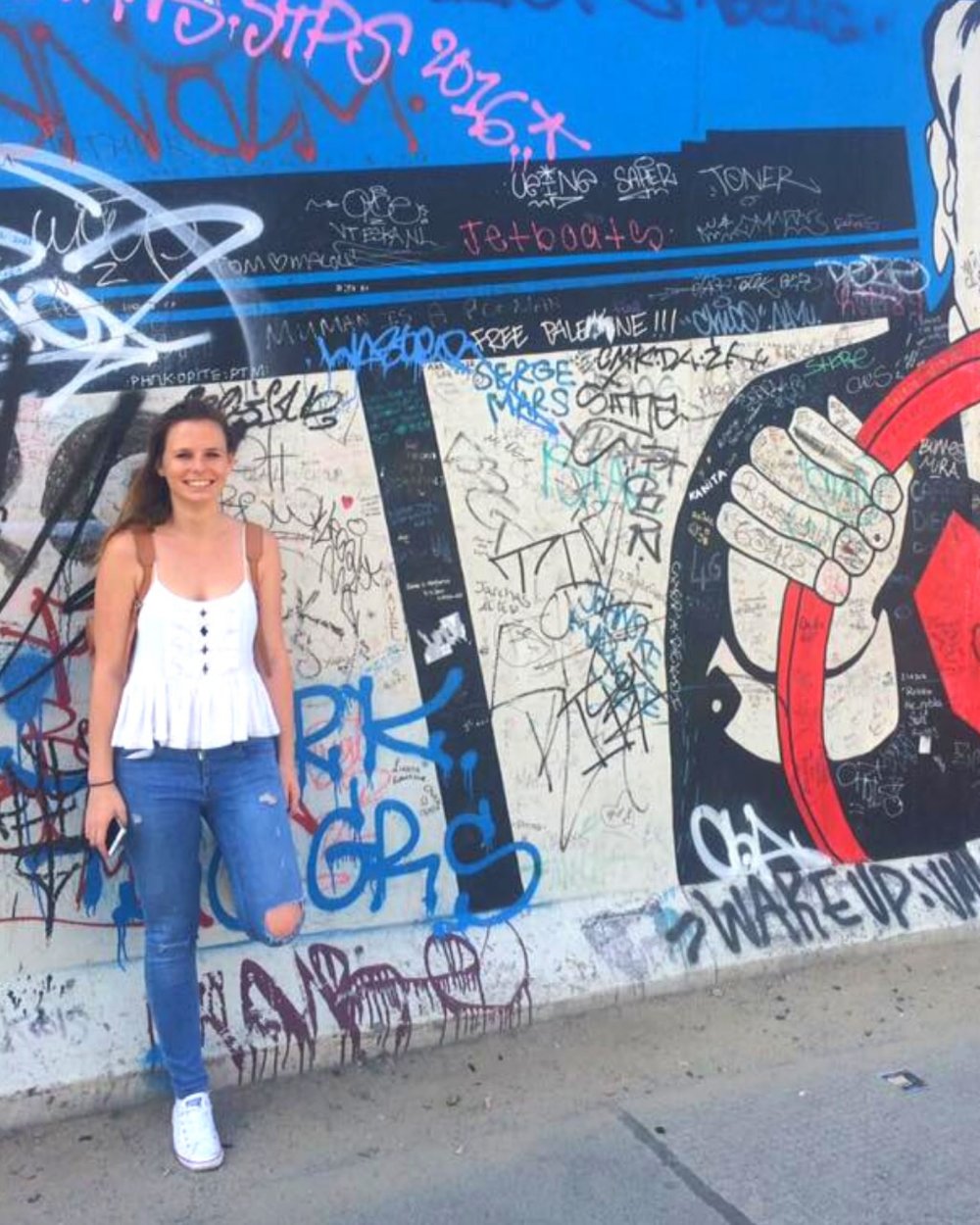 Diana Vidovic Berlin Wall