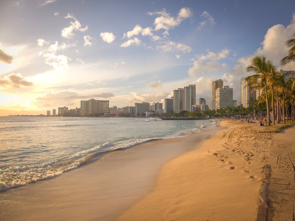 beach area of hawaii