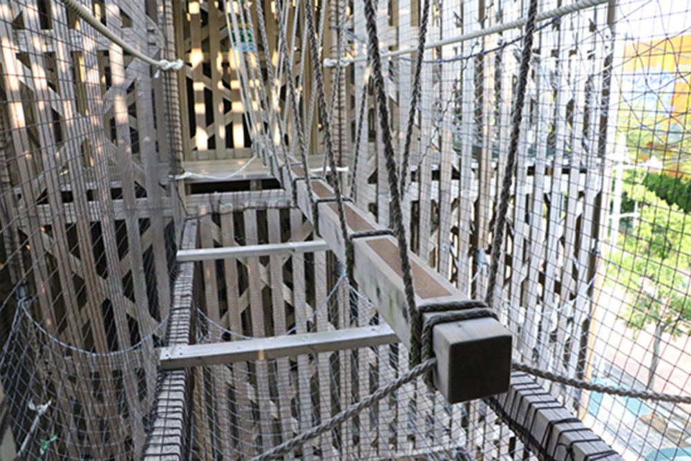 7891 八景島シーパラダイス　デッ海　吊り橋