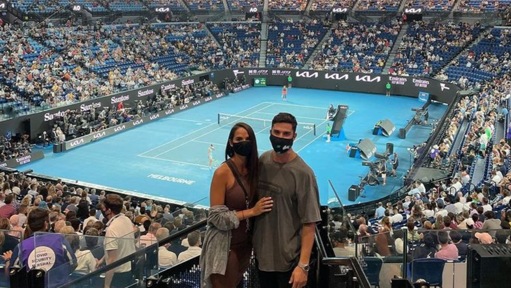 Treat your partner to a very special day at the Aussie Open. Image credit: @mattycass on Instagram
