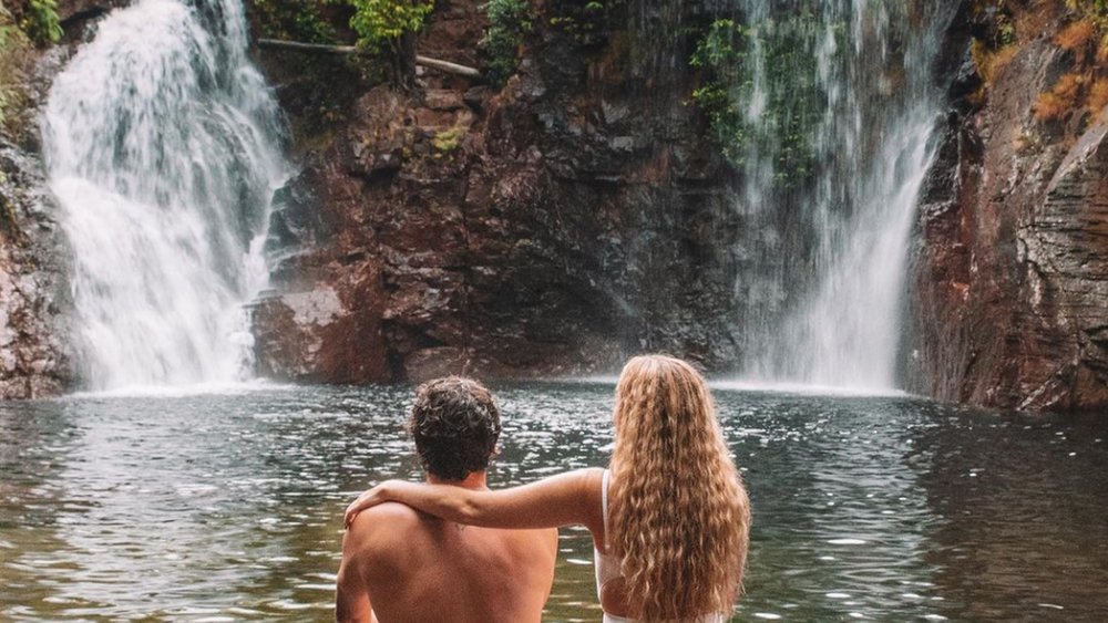 Enjoy a leisurely swim at one of Litchfield’s gorgeous falls. Credit: @location.lost