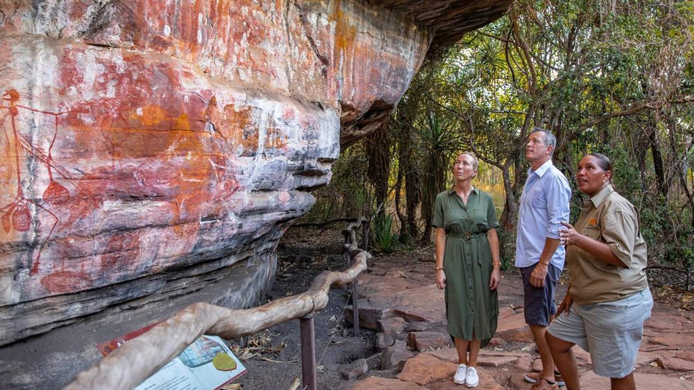 Learn all about the historical significance of Aboriginal works of art at Kakadu.