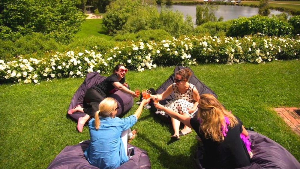 Cheers to all the Pinot Noir, Chardonnay, and Rosé you can drink! Image Credits: @josefchromywines