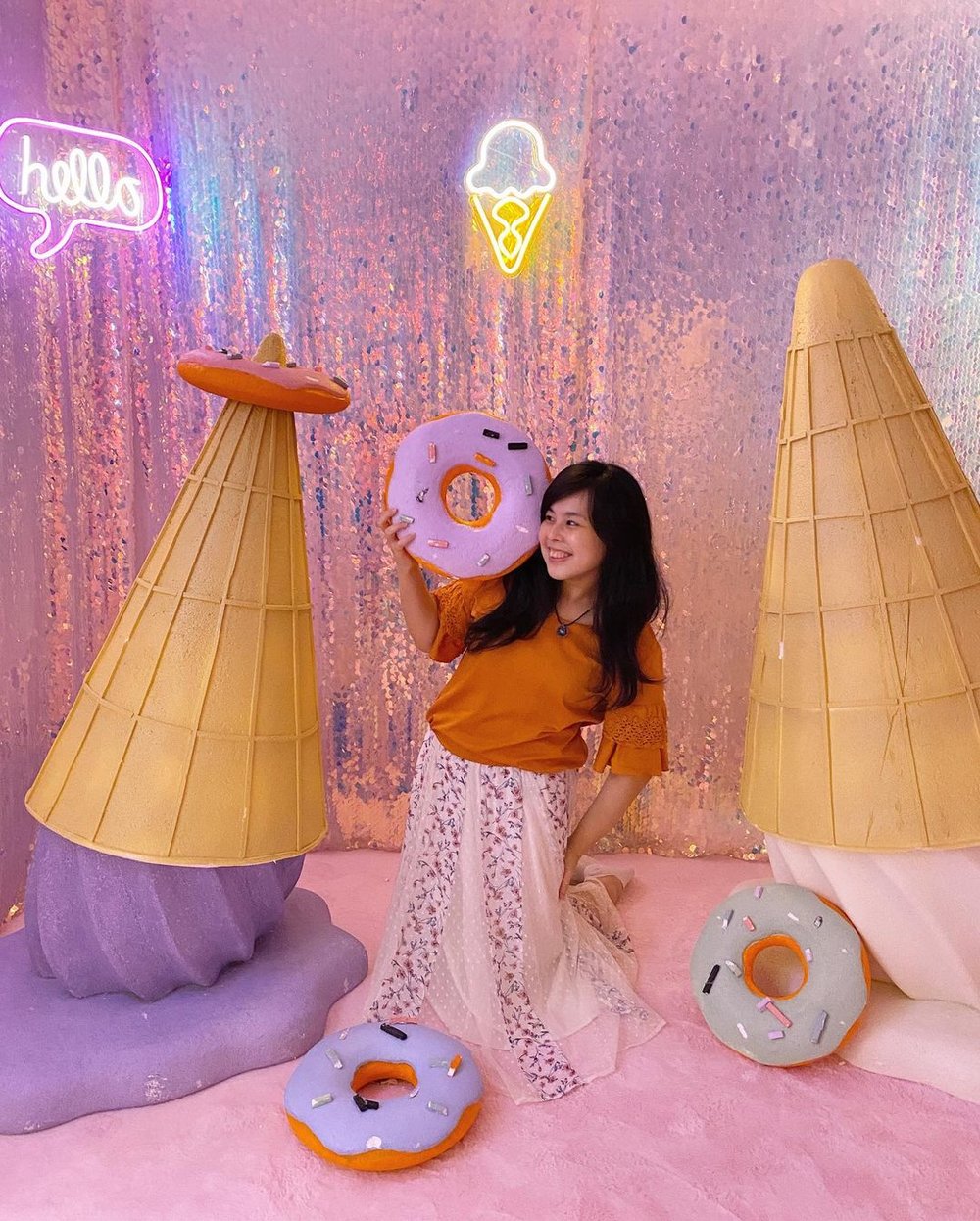 Mira Wonderland環球樂園設有打卡房,會不時轉換主題,再來入住也有驚喜。(Instagram @dittoutravel)