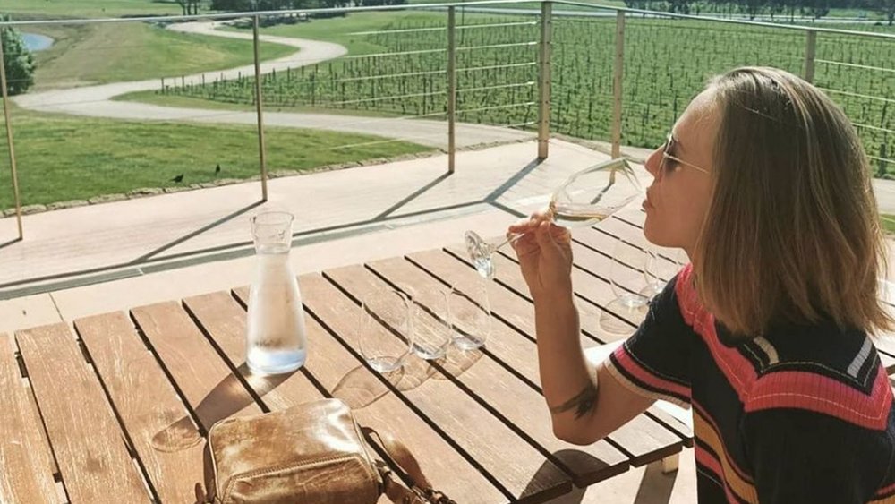 Sometimes all you need is a nice glass of white wine. Image credit: @logan_wines on Instagram