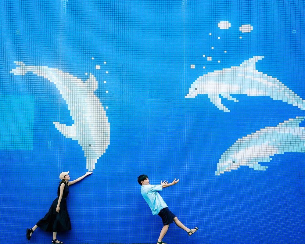 7891 八景島シーパラダイス　ウォールアート @taros.zumi