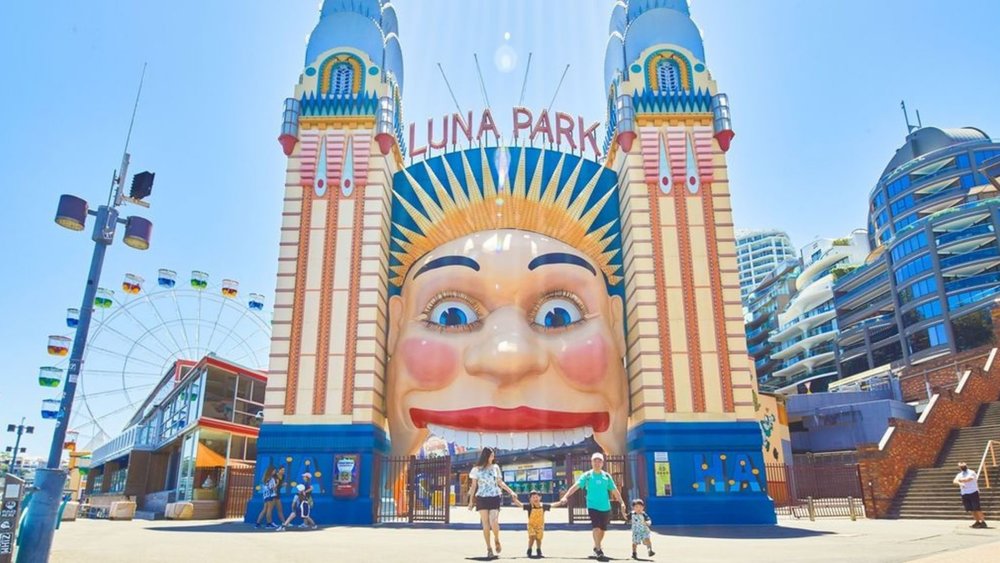 Enter the iconic gates of Luna Park for a family fun time you won’t forget! Image credits: @lunaparksydney on Instagram