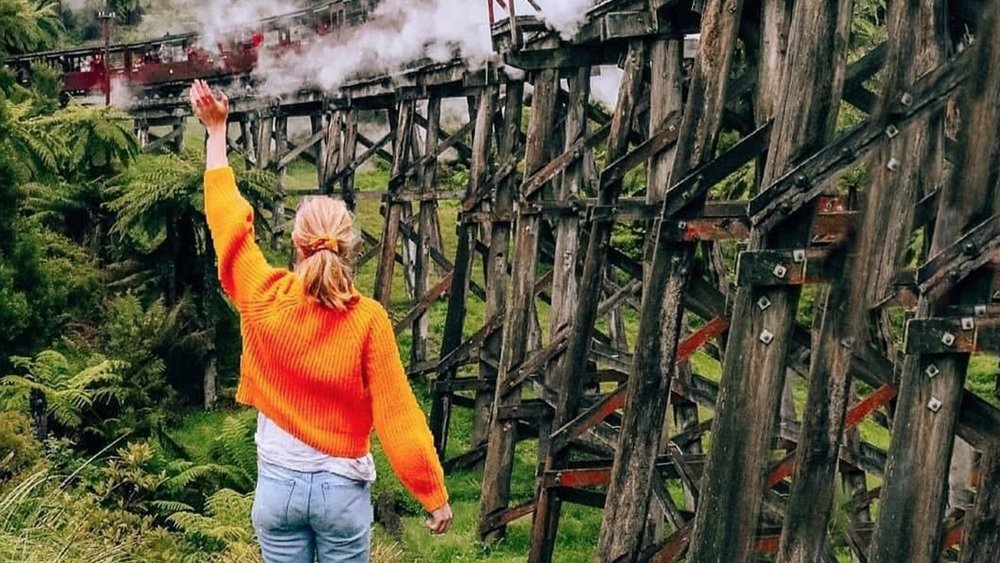 See the iconic Puffing Billy Railway in action! Image credit: @yarravalleydandenongranges on Instagram