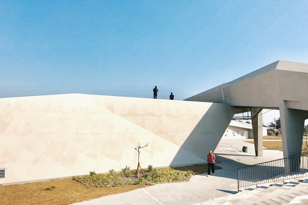 頂頭額沙洲半日遊：七股遊客中心