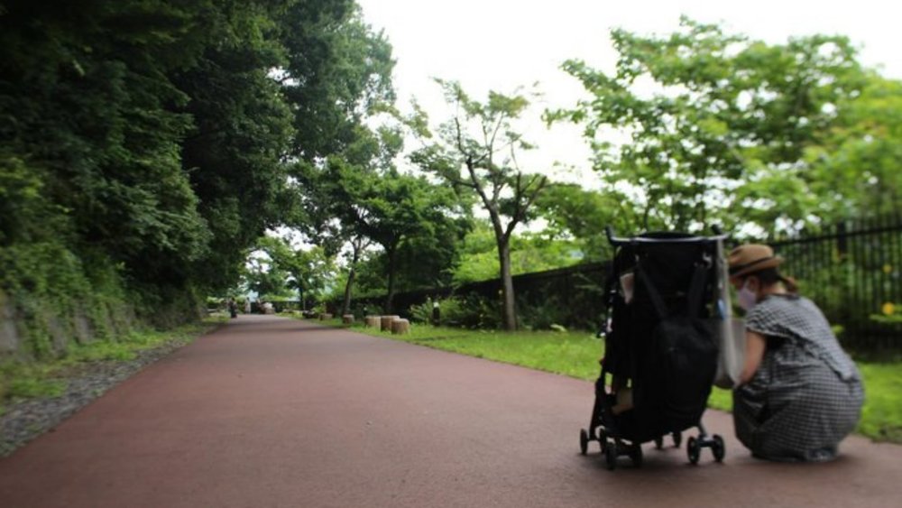 There are plenty of areas in Moominvalley Park where tiny tykes who are learning how to walk can freely roam about!