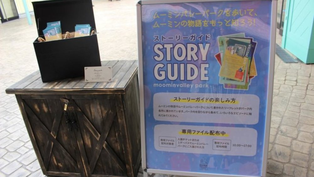 Get to know the Moomin world more with the story guides!