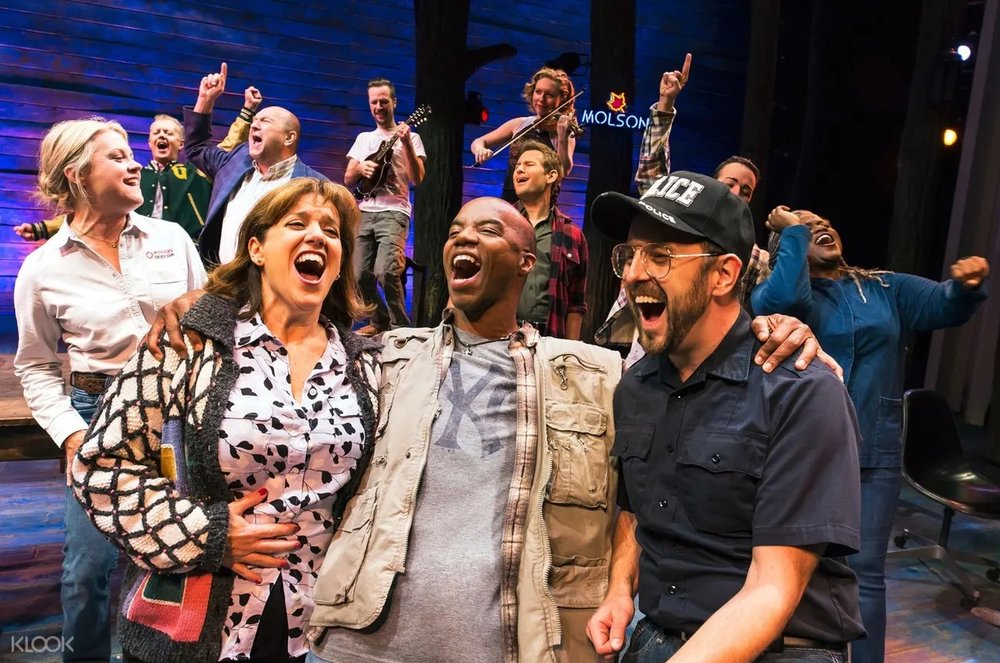 “Locals”  welcome “strandees” in this unusual Broadway musical 