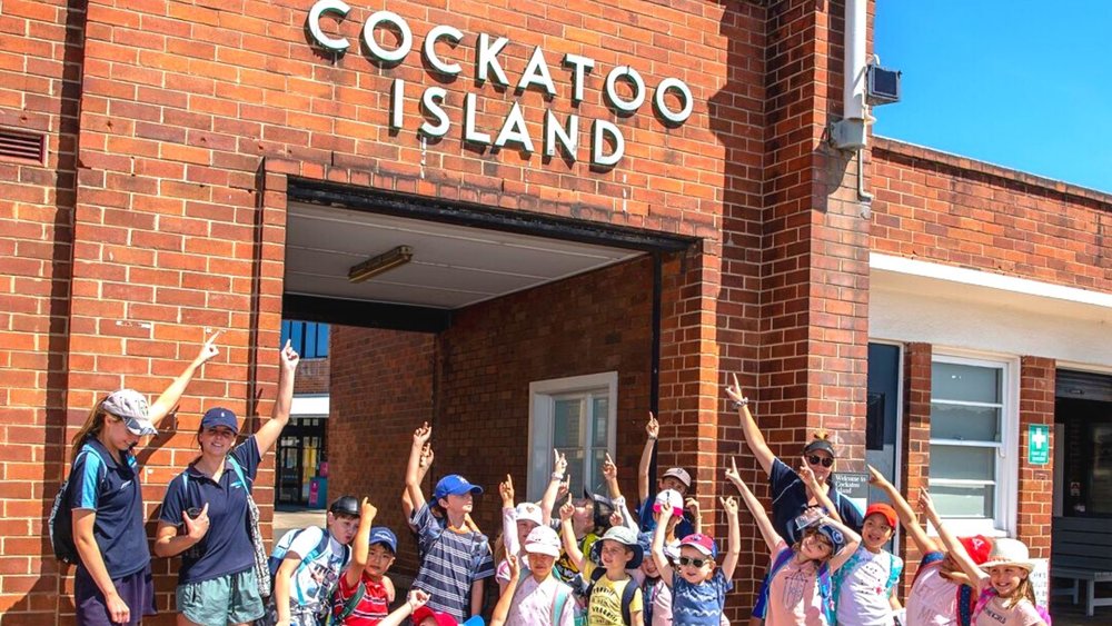 Don’t forget to take a pic at this historic site! Image credits: @cockatooisland on Instagram