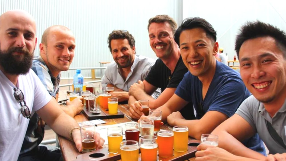 Grab your best mates or meet fellow beer lovers!