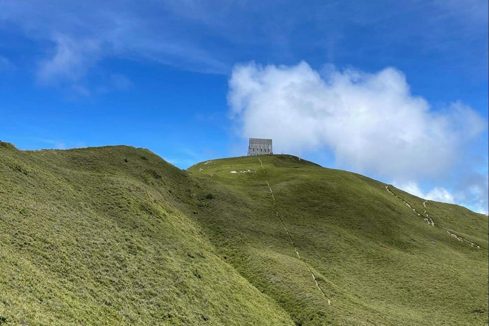 合歡山北峰反射板
