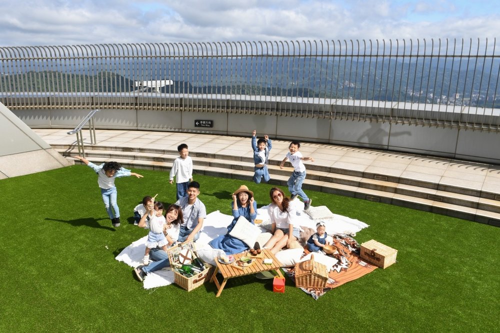 台北101大樓:室外觀景台