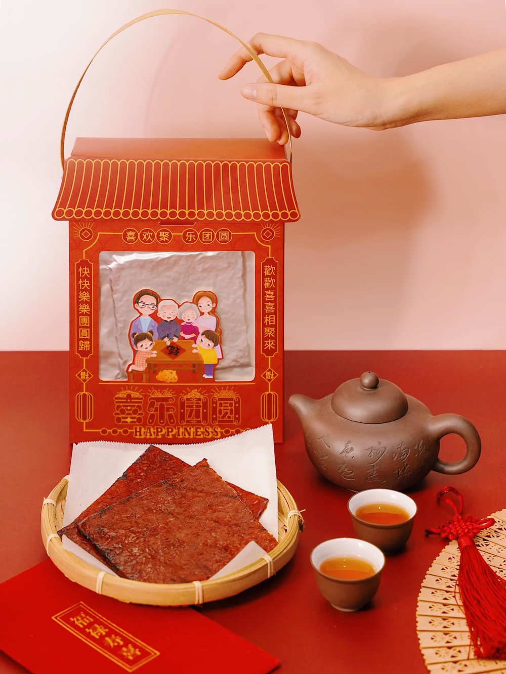chinese new year 2022 gift set delivery cookies Sugar Fluff