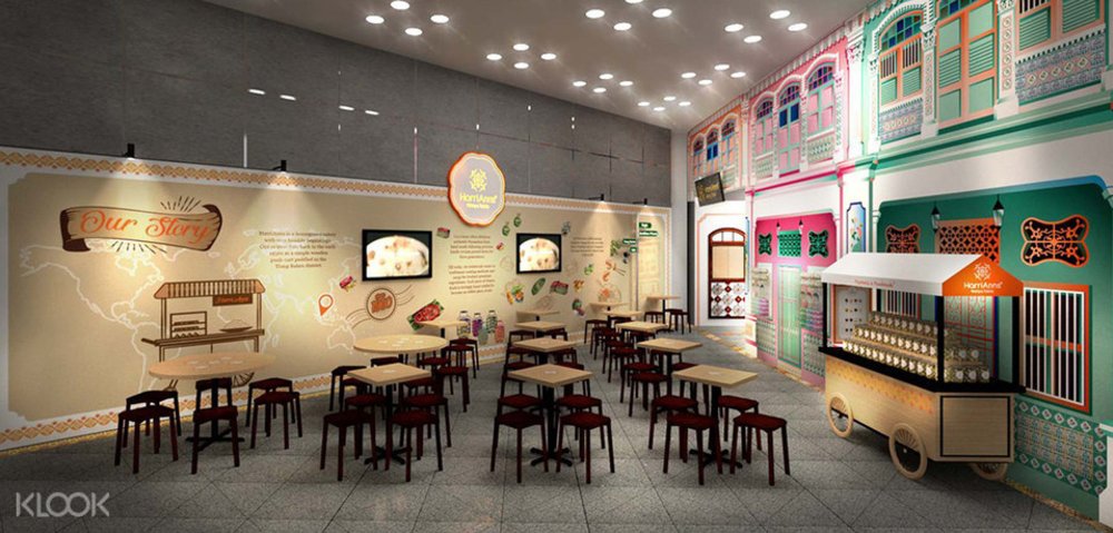 themed cafes harriann's nonya table