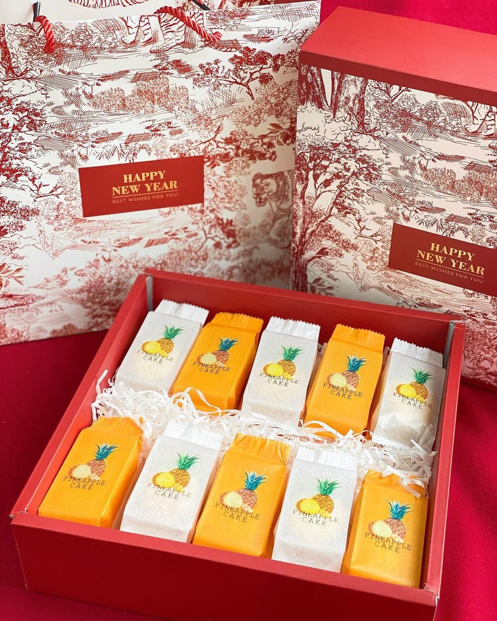 6 Inch Patisserie cny 2022 gift set delivery pineapple tart