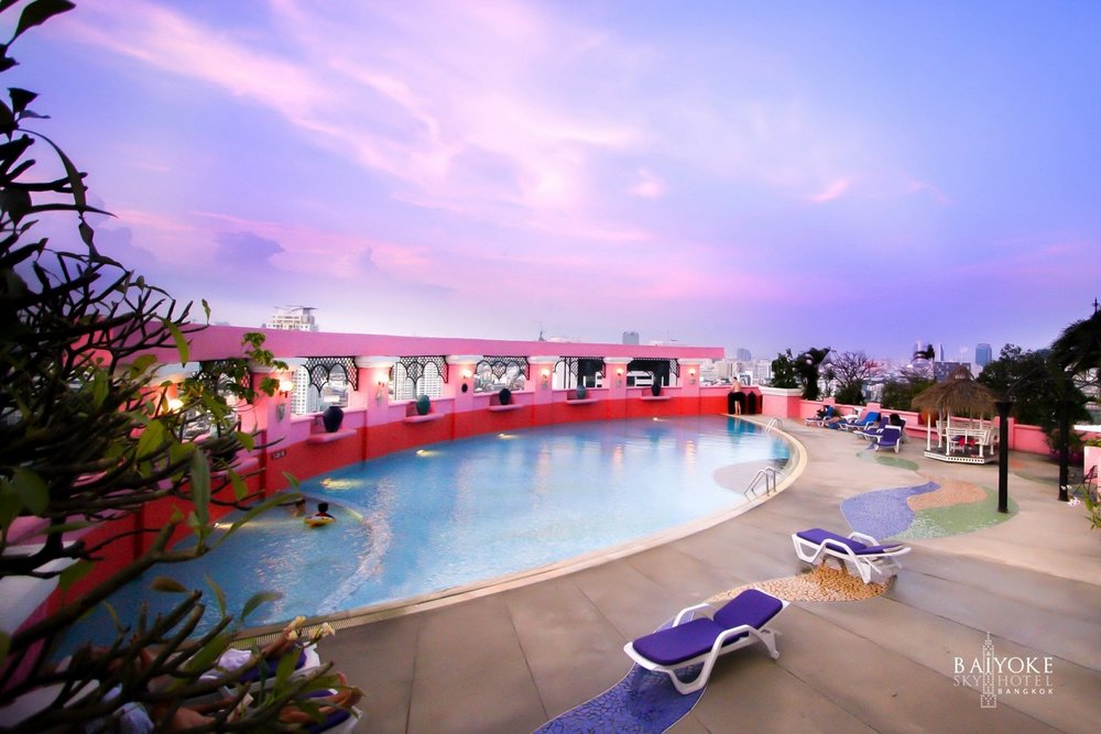 baiyoke sky hotel pool