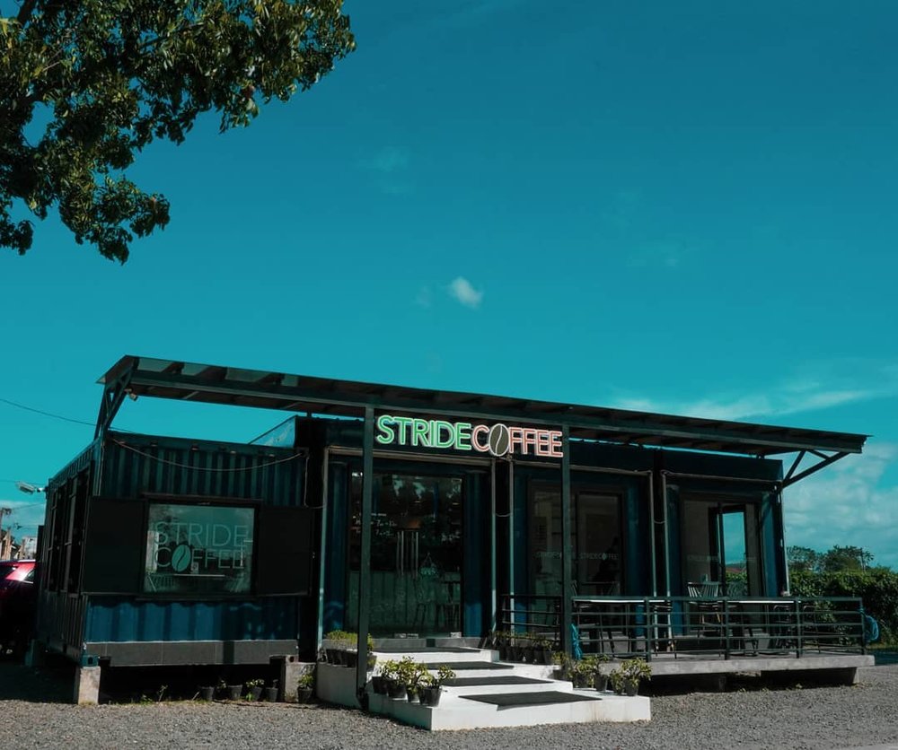 exterior view of cafe