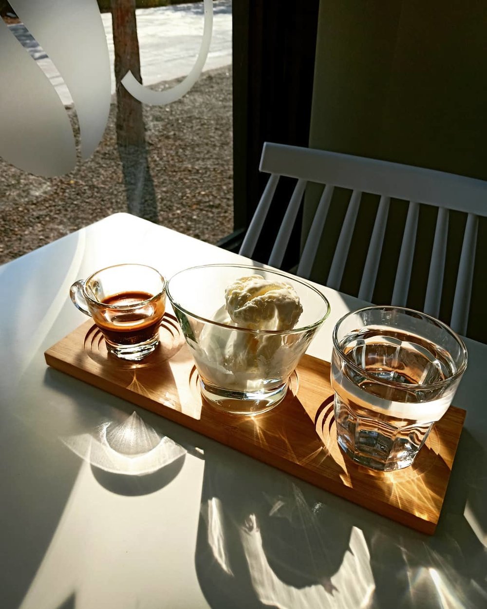 coffee drinks in a row