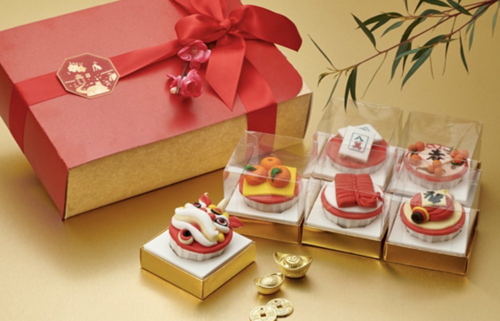 lemon garden cny 2022 cakes gift set