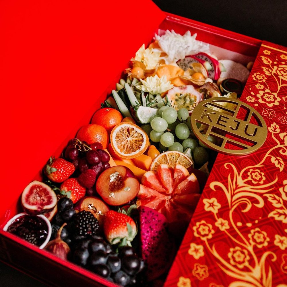 KEJU By Carmen cheese platter CNY 2022 gift set delivery