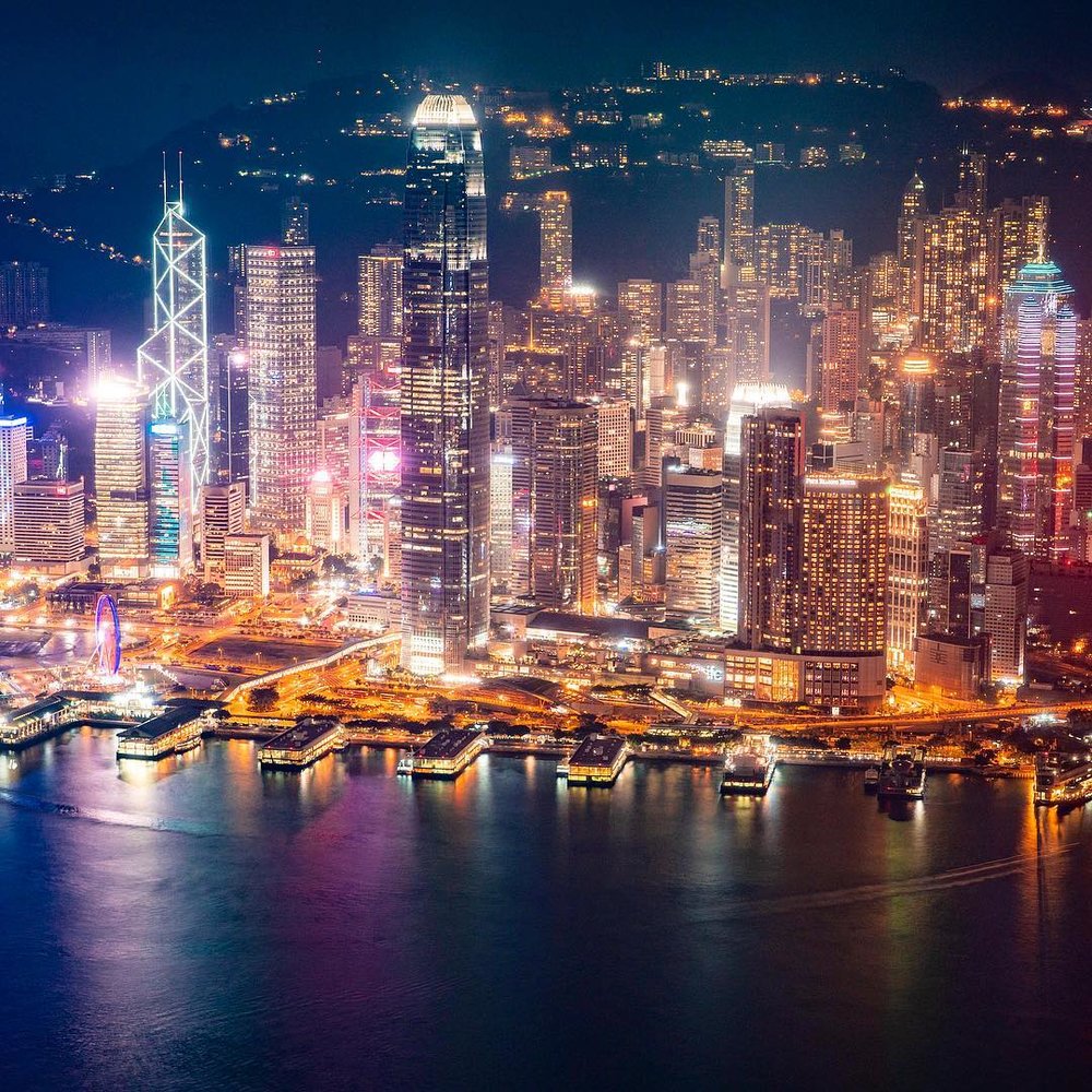 天際100 Sky100 夜景