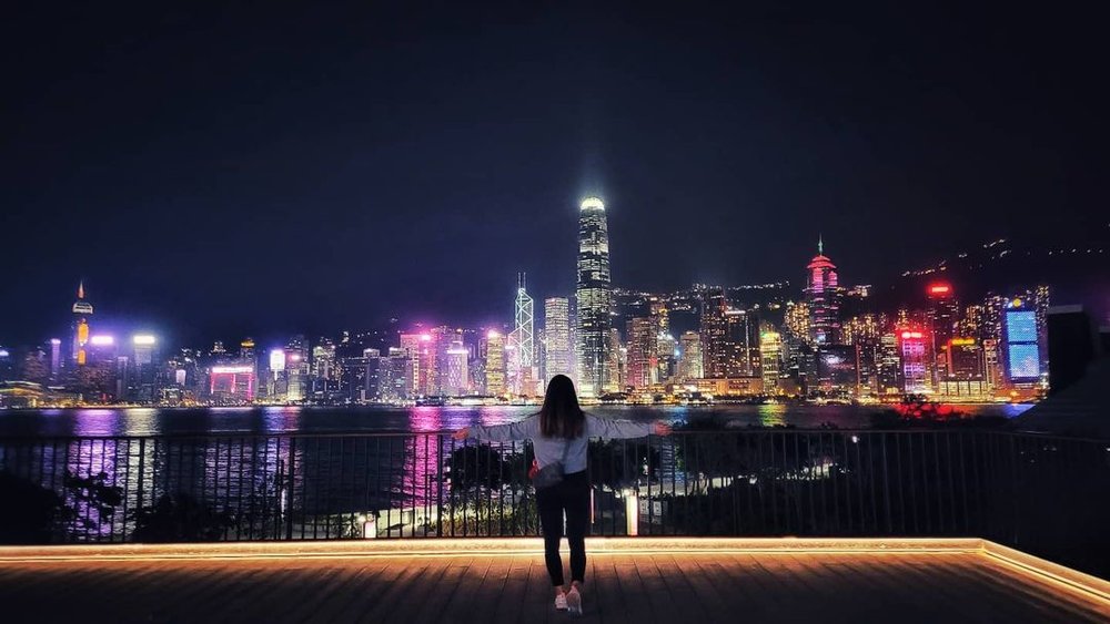 維多利亞港夜景