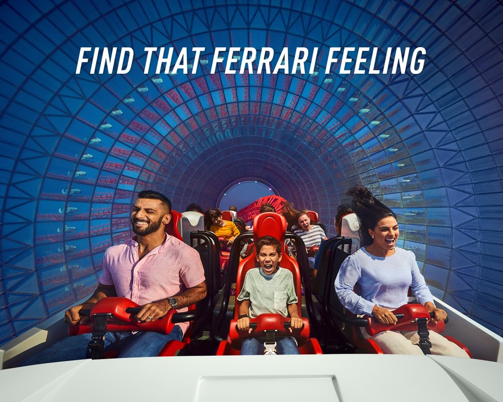 ferrari world ride