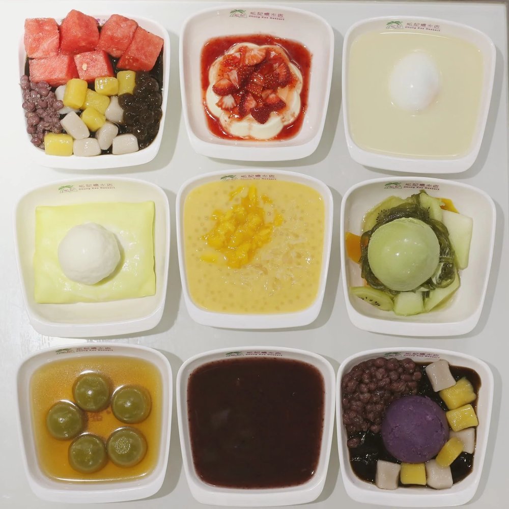 糖水的花款多，又可加入大量生果，健康好味