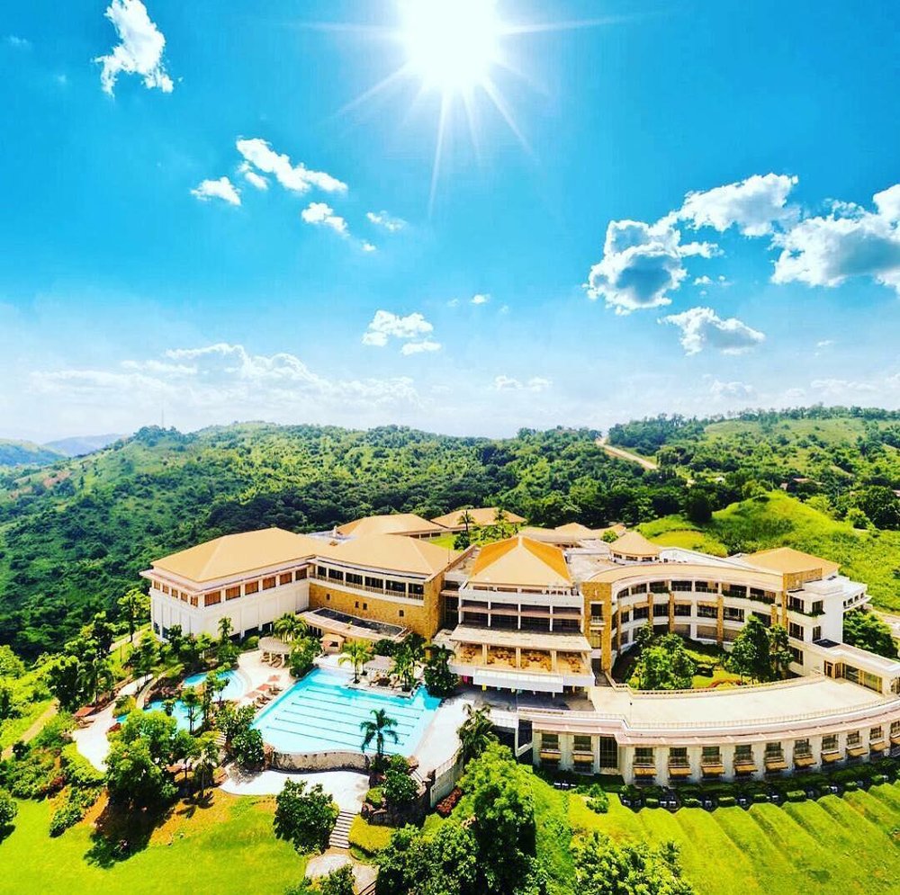 aerial view of hotel resort