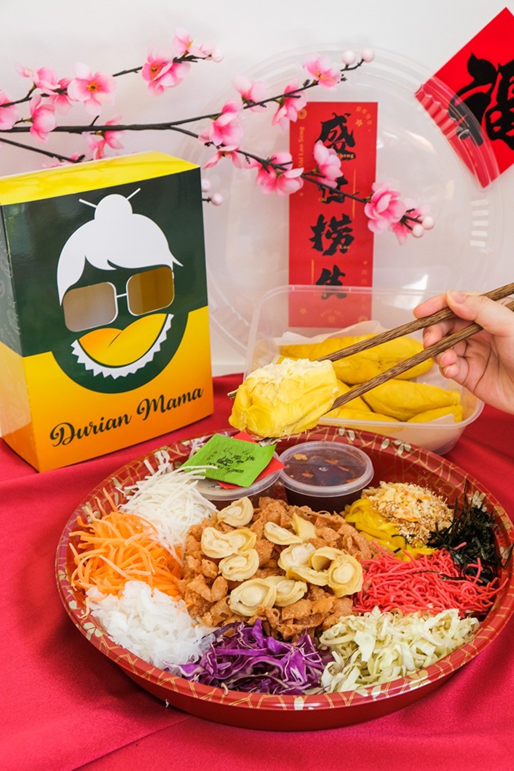 Durian Mama yee sang 2022 kl delivery gift set