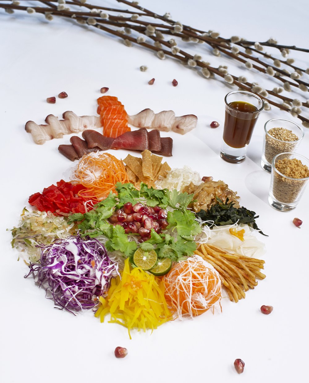 Eyuzu Japanese Cuisine yee sang 2022 kl delivery takeaway