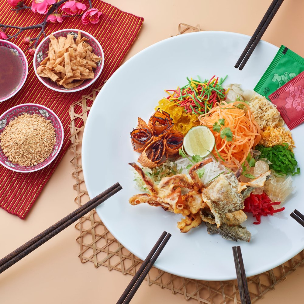 Quan's Kitchen yee sang 2022 kl delivery takeaway
