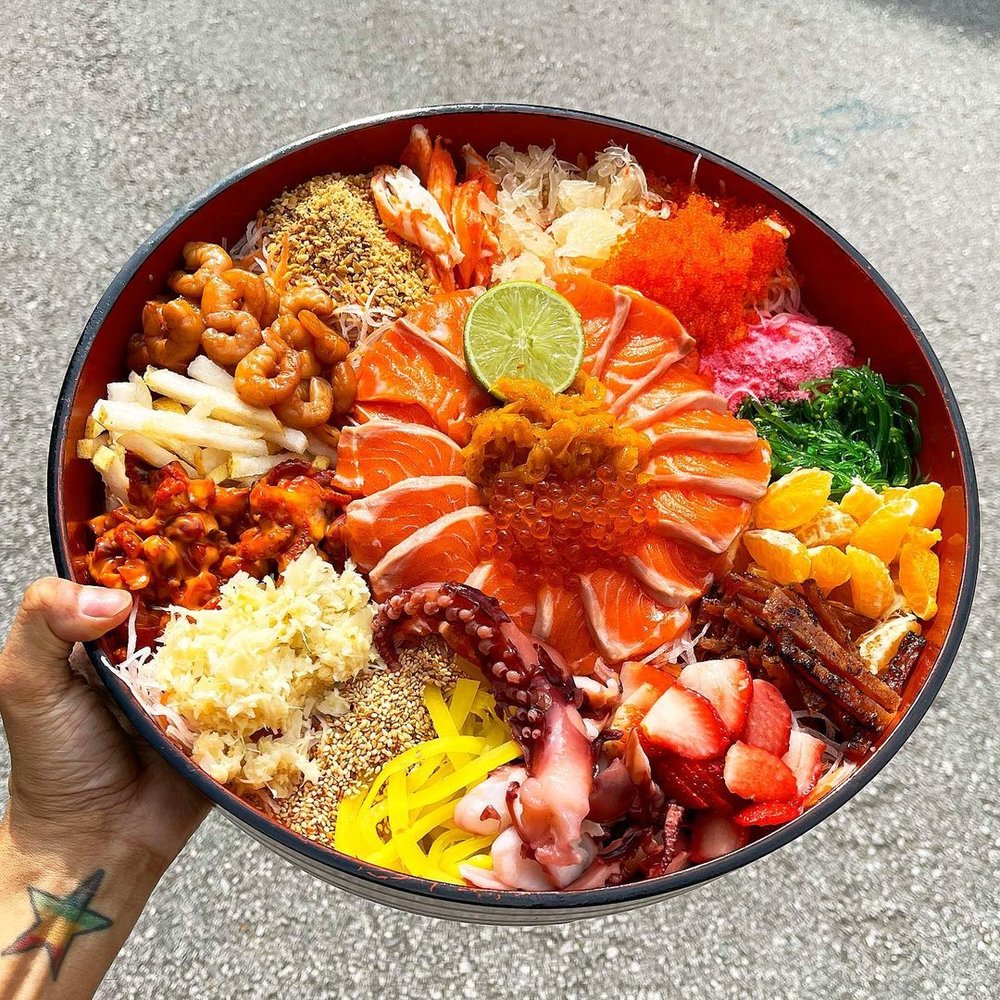 Papasan Canteen cny 2022 yee sang kl delivery takeaway