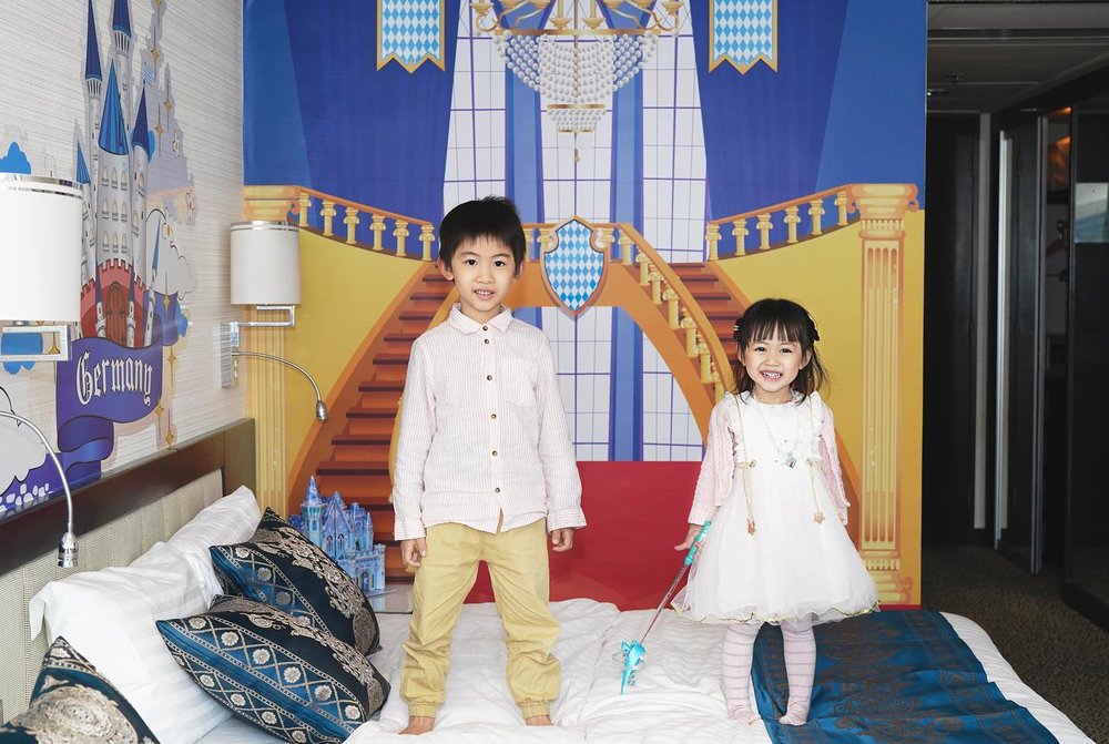 房間內的佈置甚有童話感,不妨帶定公主、王子衫來打卡!(Instagram @april.mamama)