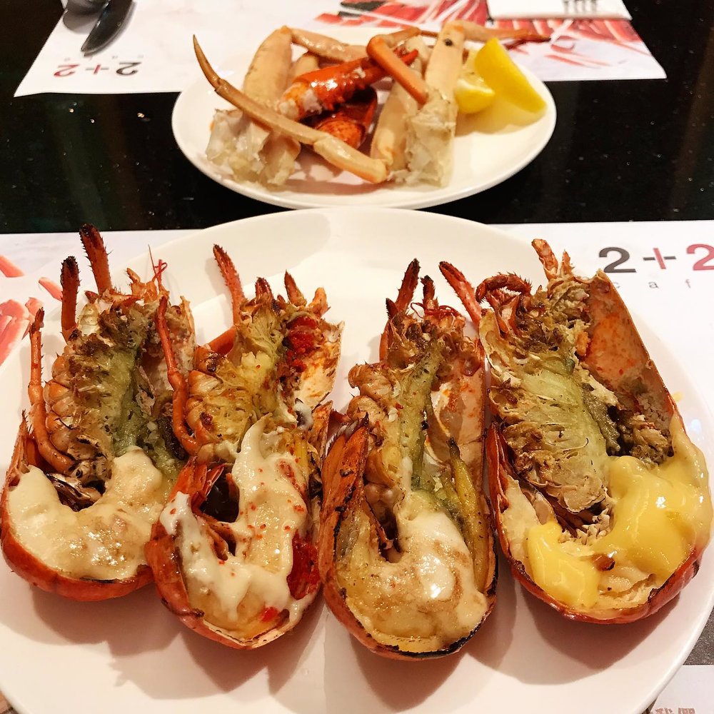 炙燒波士頓龍蝦甚為吸引,絕對是回本必食。(Instagram @connie_wty)