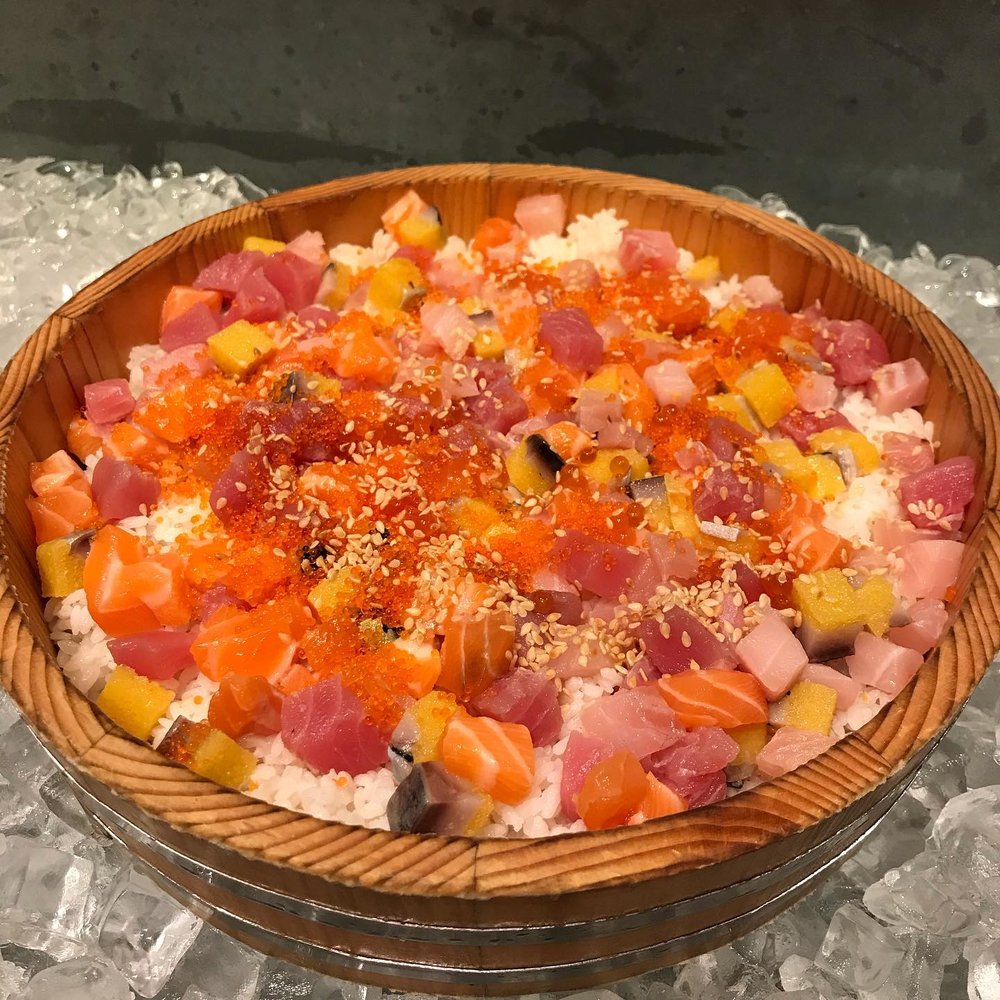 魚生飯亦甚為受歡迎,有齊不同部位的吞拿魚,魚香四溢。(Instagram @connie_wty)